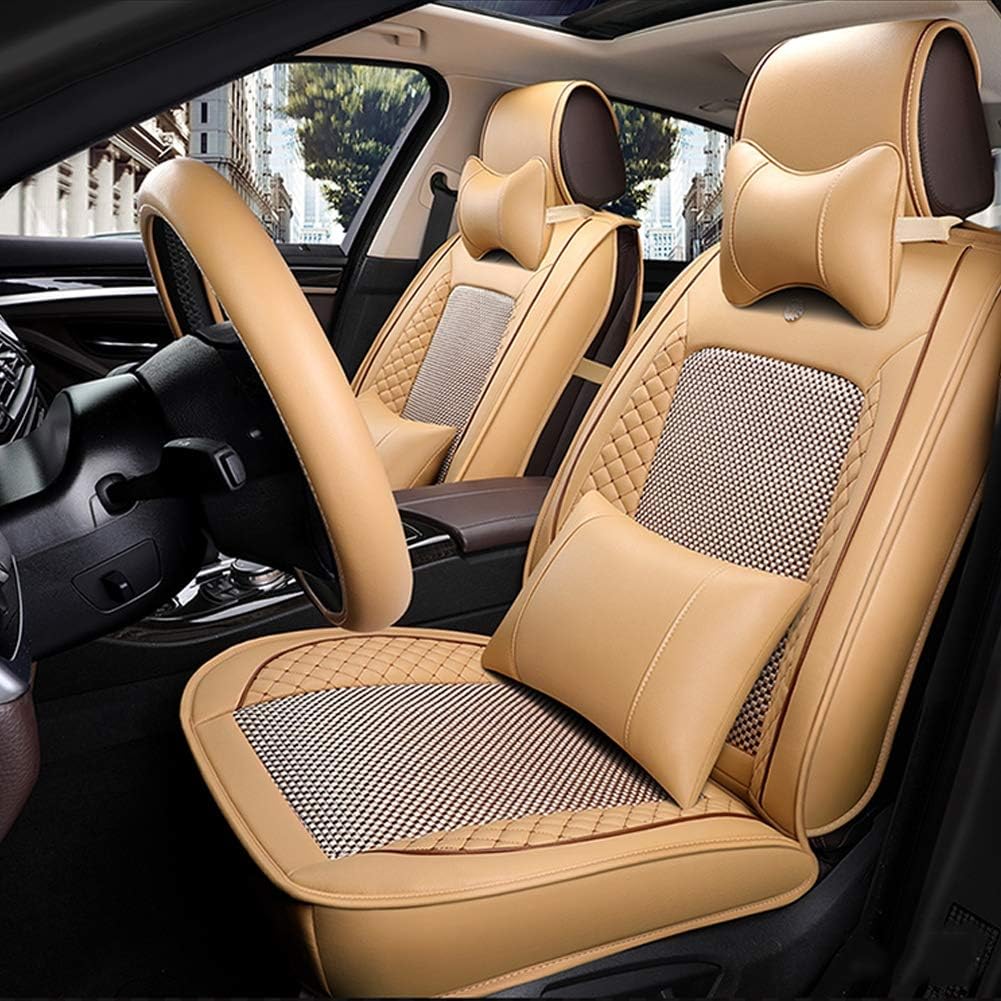 Xljh Leather car seat cover Universal auto seat cushion for toyota hilux mark 2 premio tundra venza verso land 80 100 200 fj cruiser
