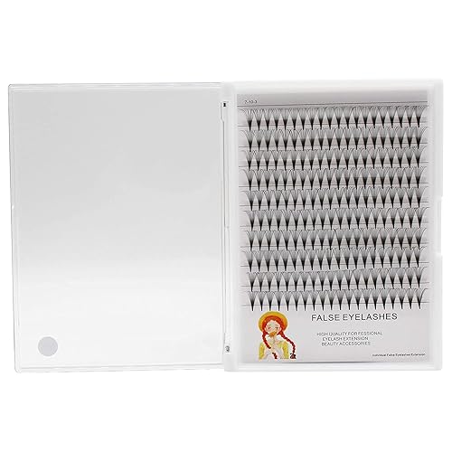 Miniatura 4 de Grosor de 0.003 in, rizo D, extensiones de pestañas postizas individuales de tallo largo, naturales, largas, suaves y ligeras, pestañas postizas