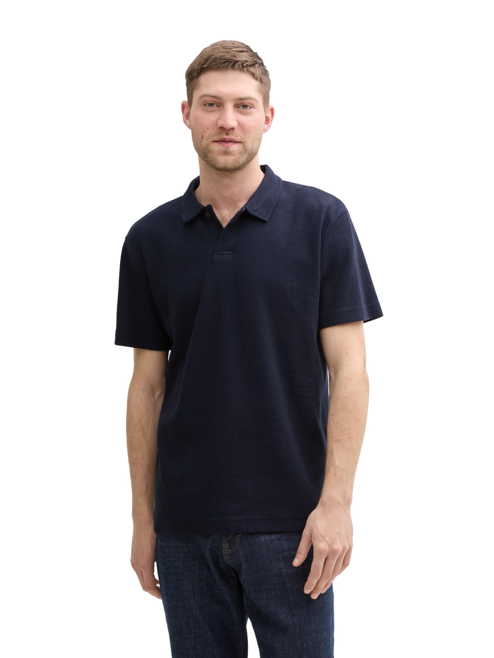 TOM TAILOR Men's RIPP Stretch Polo Shirt