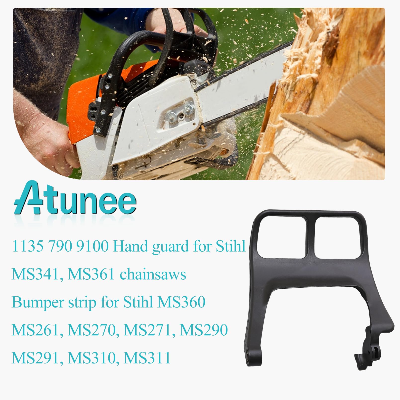 Amazon.com: Atunee Chain Brake Handle Hand Guard for Stihl MS341