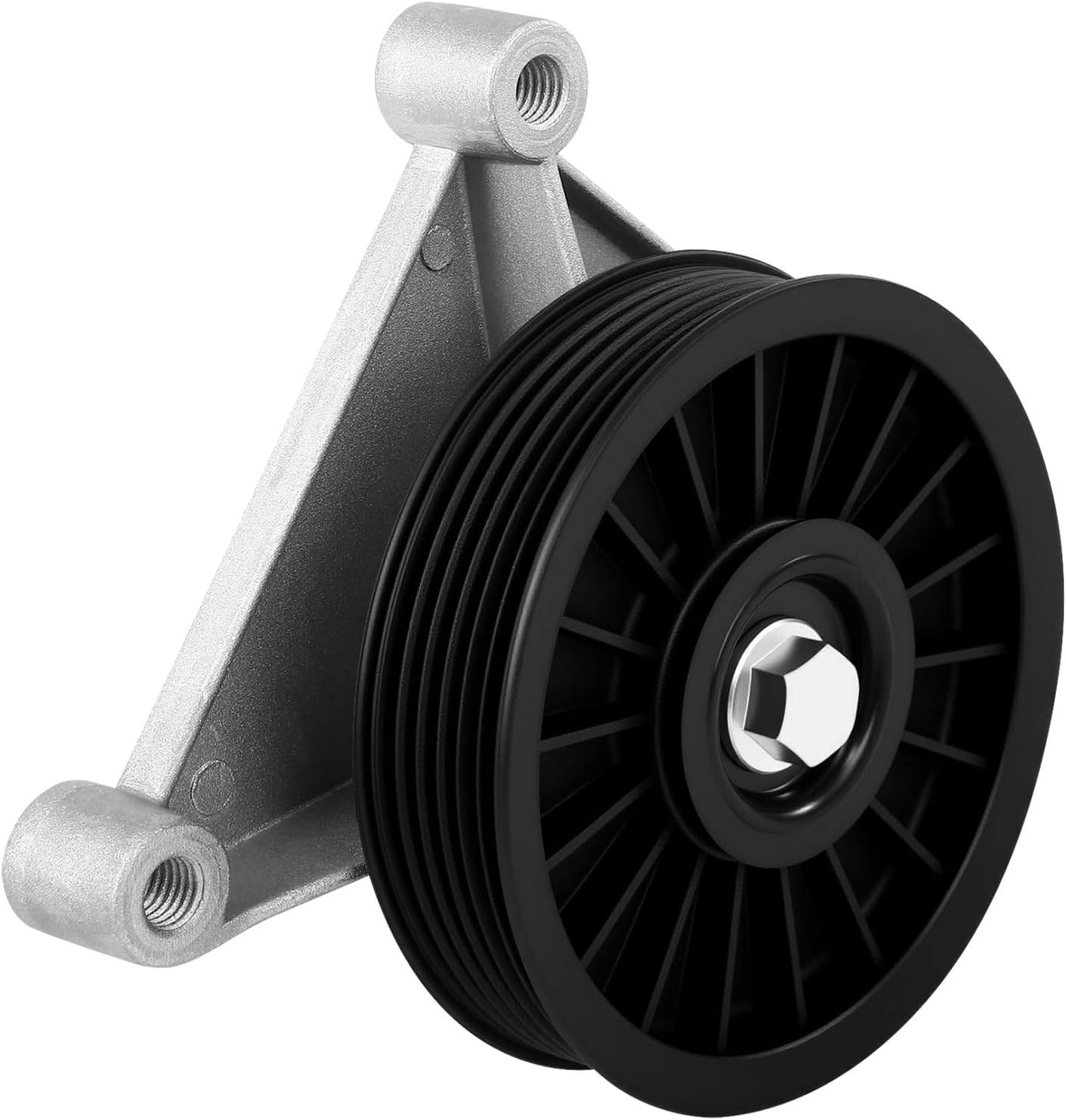 ECCPP A/C Compressor Bypass Pulley 34209 Durable Replacement for Smooth AC Performance Fits 1988-1989 for Buick Regal 2.8L