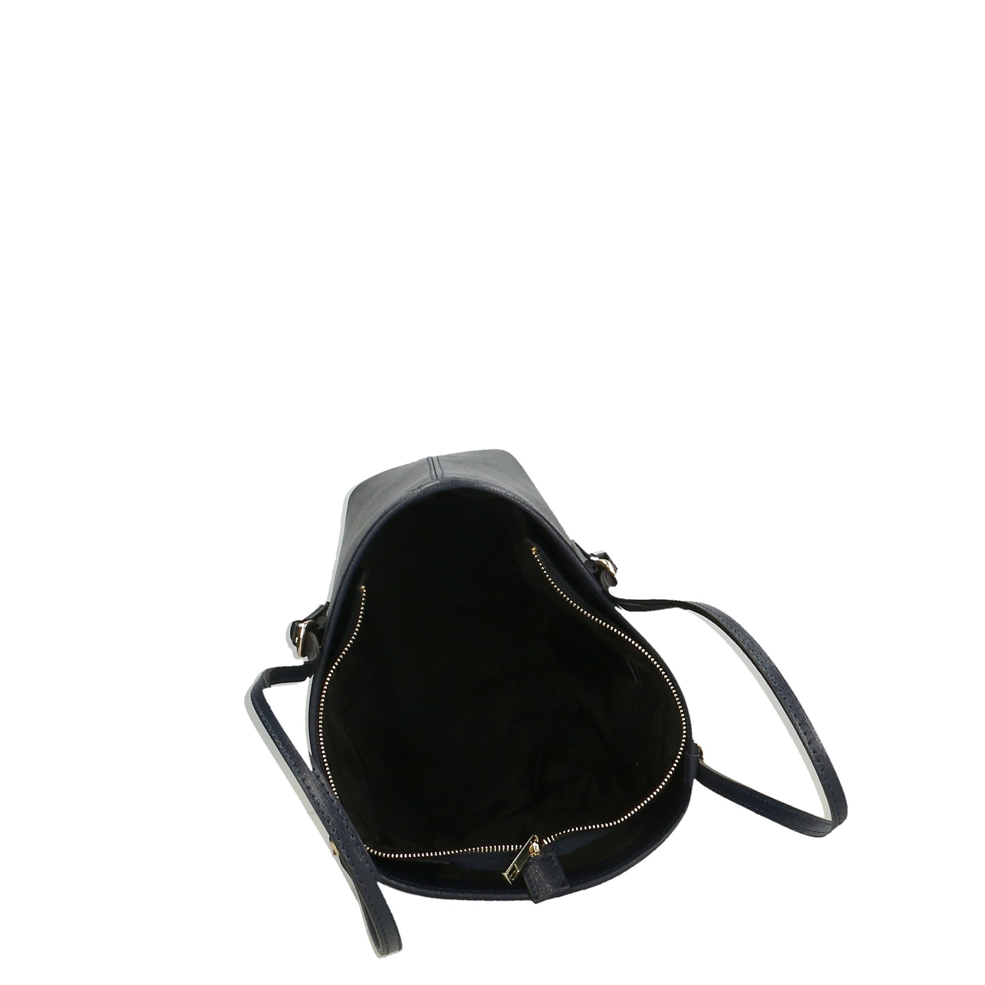 Chicca Borse Borsa a Spalla Donna in Pelle Made in italy 34x23x12 Cm