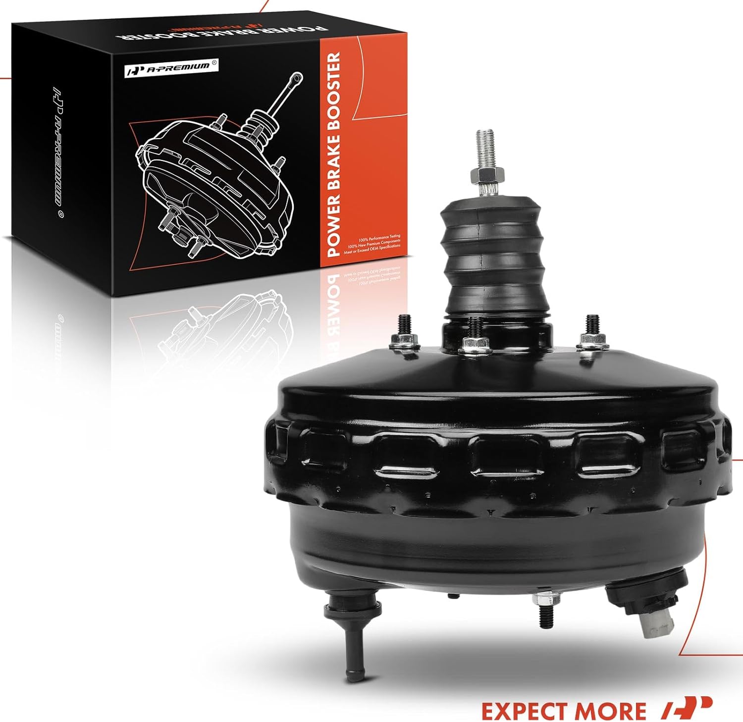 A-Premium Vacuum Power Brake Booster Compatible with Toyota Sequoia 2001-2002, Without Master Cylinder