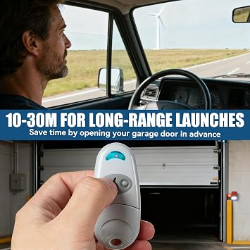3PCS 433.92 MHz Remote Control Key Fobs for Came Compatible with Top 432EE, 432EV, 432NA, 432A, 432M, 432S, T432 Universal Wireless 2 Buttons Gate Remote Control Door & Gate Opener