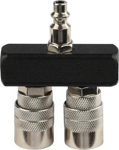 FORNAX 2-Way Straight Air Manifold Air Splitter