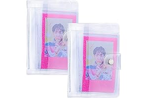 Ndsox 2 Pack 36 Pockets Small Photo Album 2x3