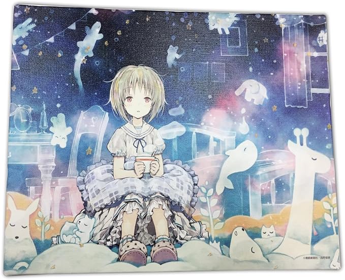 Amazon 絵師100人展 07 キャンバスアート 高野音彦 ねむりのそこ アニメ 萌えグッズ 通販