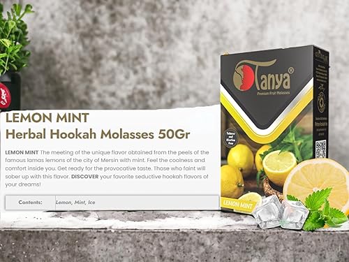 Miniatura 7 de Tanya Herbal 100% Nicotina Y Tabaco Libre Shisha Cachimba Sabores 250G Bolsa (Paris Romantic)