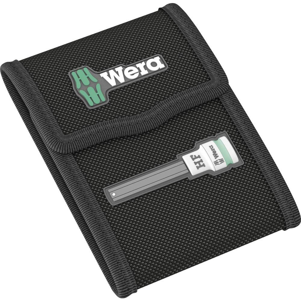 Wera 05003345001 8740 A HF 1 Zyklop Bitnuss-Satz mit 1/4"-Antrieb, mit Haltefunktion für Innensechskantschrauben, 5-teilig