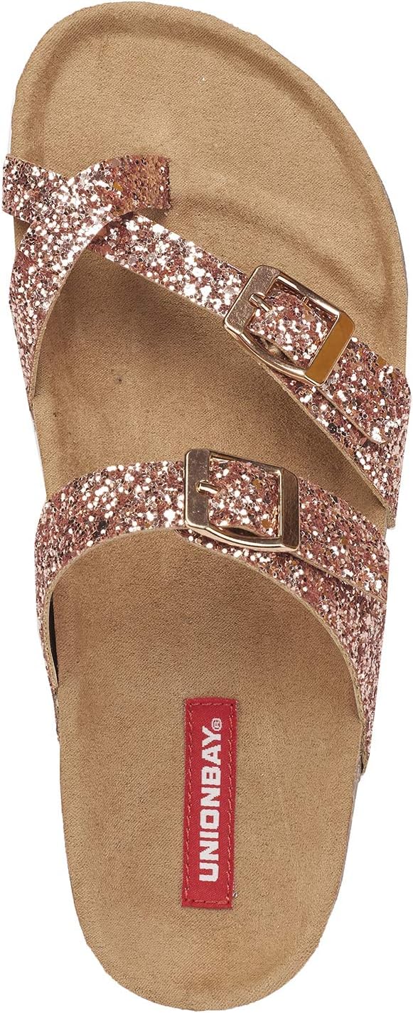 Sandales Unionbay Gold Sally Pour Femme – Métalliques Dorées, Taille US 7.5