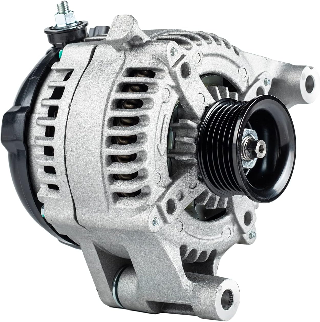 SANKAKU Alternator Compatible with Jeep Wrangler V6 3.6L 2012-2018, with Jeep Wrangler JK V6 3.6L 2018， Replace 421000-0810 AND0582 11584, 150Amp CCW ER 6-Groove Pulley