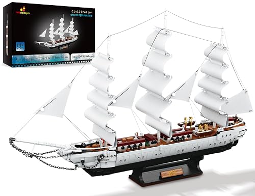 JMBricklayer Ship Building Toy - Building Sets for Adult 40104,