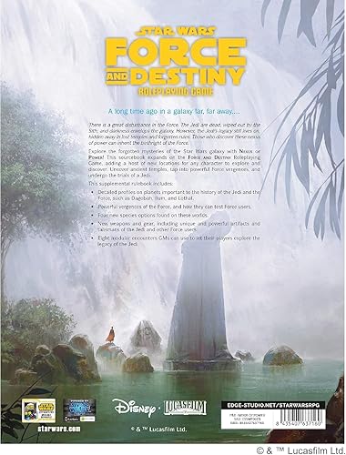 Miniatura 4 de Edge, Star Wars Force y Destiny RPG Nexus of Power, RPG, mayores de 12 años, 3-5 jugadores