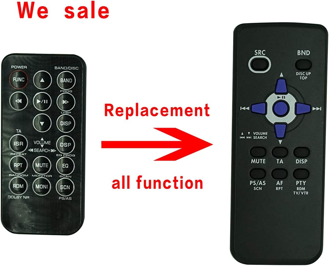 Remote Control for Clarion CZ105BT CZ-109 CZ109A CZ109ER CZ109EG CZ109E CZ109EL CZ-200 CZ200A FZ-150 FZ-409 FZ-501 FZ-502 FZ-709 CZ200E CZ200EG CD Car Stereo Receiver
