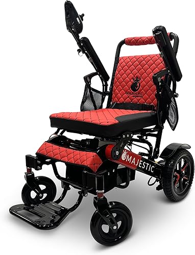 Miniatura 27 de Majestic - Sillas de ruedas eléctricas para adultos, capacidad de 350 libras, alcance de hasta 13 millas, con base en EE. UU., silla de ruedas