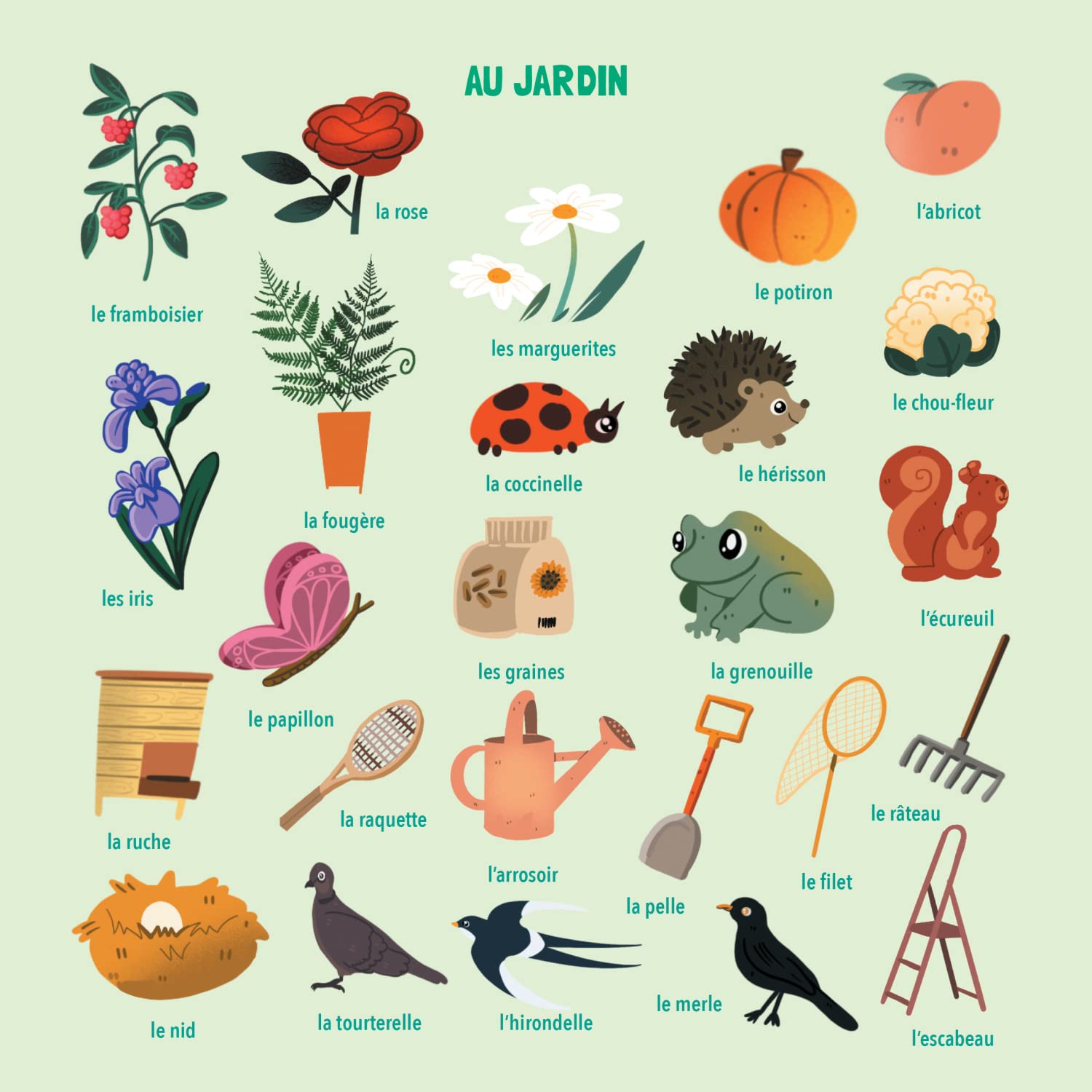 Mon tout premier cherche et trouve au jardin: Avec des gommettes