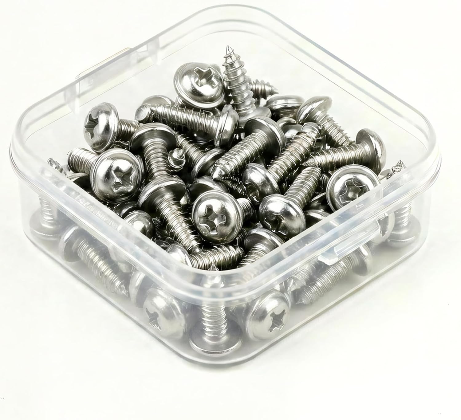 XunLiu 50pcs M3X6X10mm Phillips Self-Drilling Screws