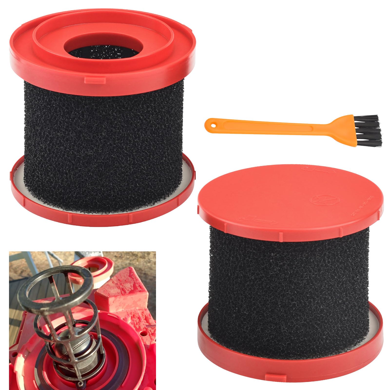 2Pack 49-90-2015 Foam Wet Filter Compatible with 0880-20, 0960-20, 0970-20 wet/dry vacuums