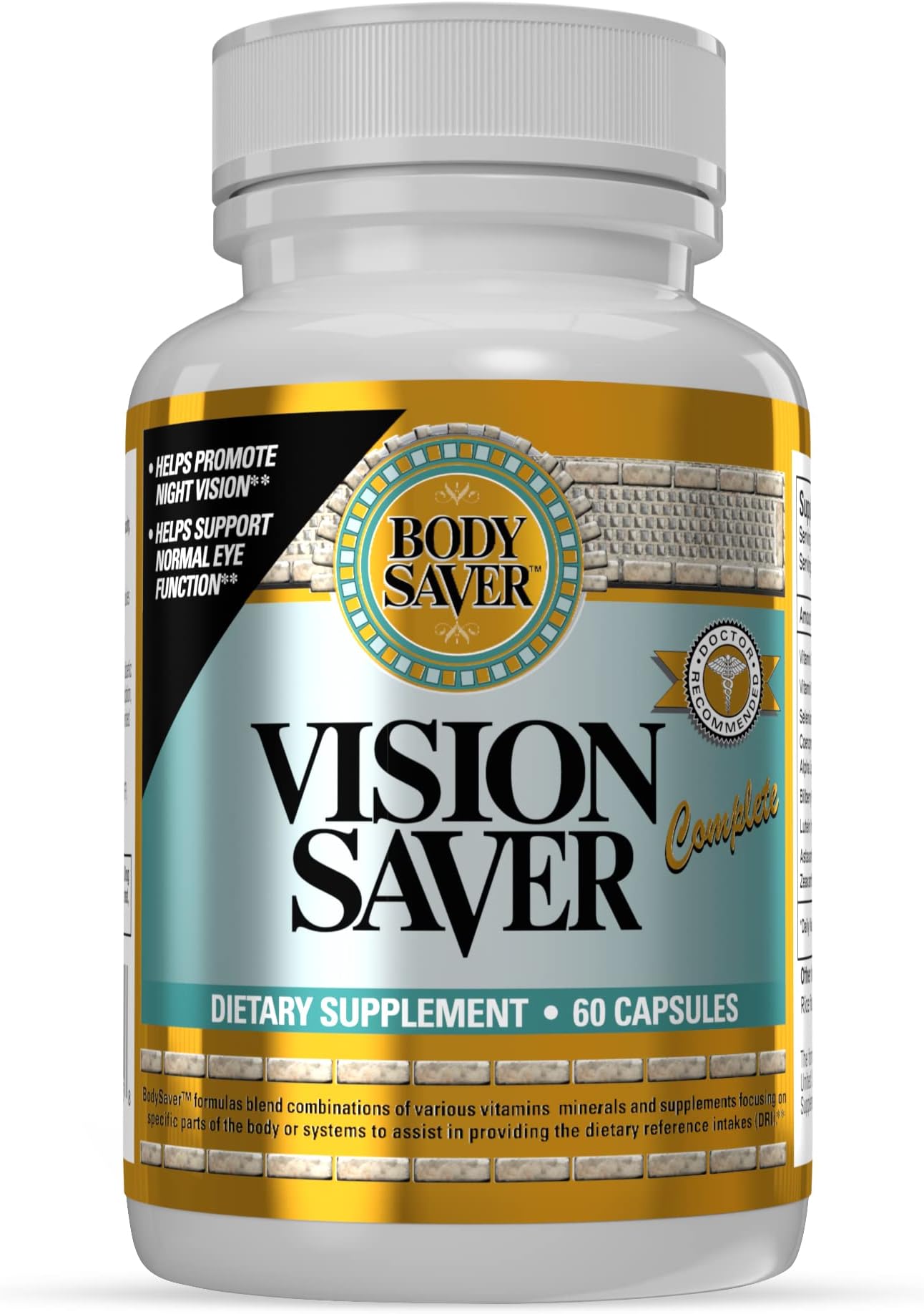 Areds 2 Eye Supplements for Adults w/Luetin, Zeaxanthin, Bilberry & CoQ10 | Areds 2 Zinc Free Formula | Supports Eye Strain, Dry Eyes, and Vision Health Lutein Blend Areds 2