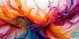 Diamond Painting Kit Completo Color Abstracto Pintura Diamante Dibujos Con Diamantes Cuadro Pintar Puzzle Punto De Cruz 5D DIY Para Mujer Regalos Cuadros Decoracion Dormitorios Salon, 80x160cm