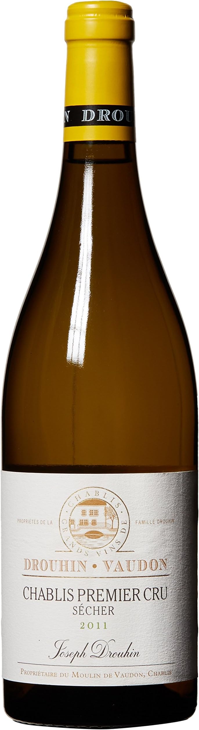 2011 Joseph Drouhin Vaudon Chablis Secher 1er Cru Burgundy 750 mL