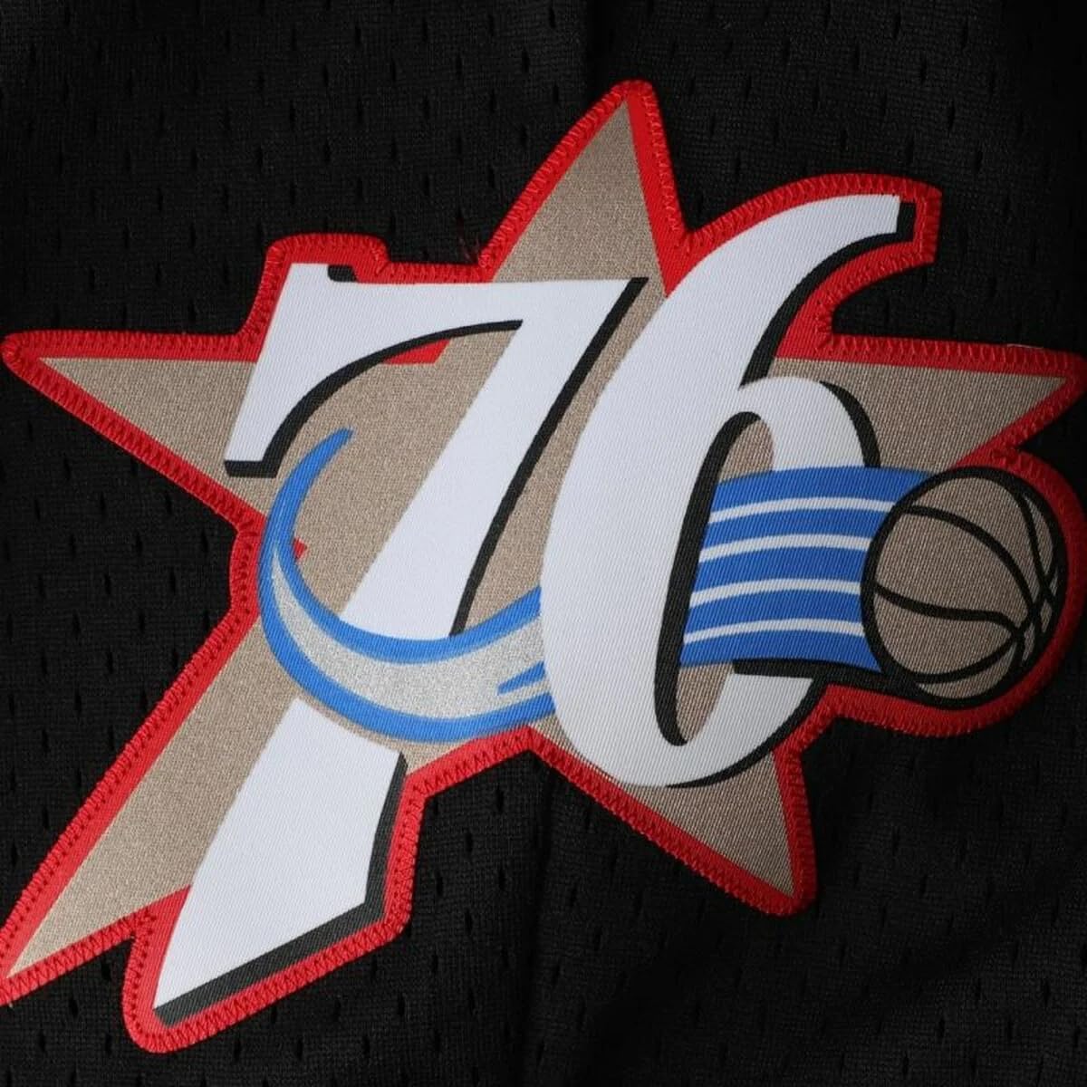 Mitchell & Ness NBA Swingman Shorts 2.0 - P. 76ers, Black