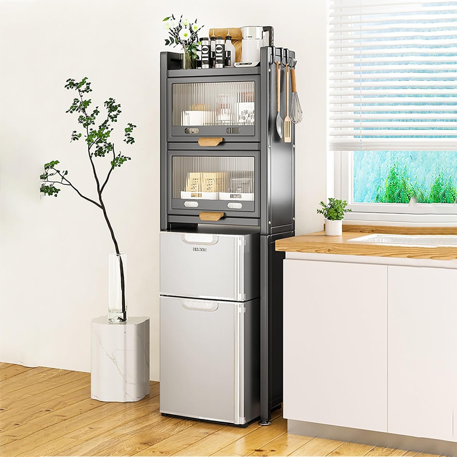 Over The Toilet Storage Cabinet Bathroom Storage Rack Over Toilet Toilet Organizer Industrial Freestanding Bathroom Rack Above Toilet with Shelf Suitable for Bathr