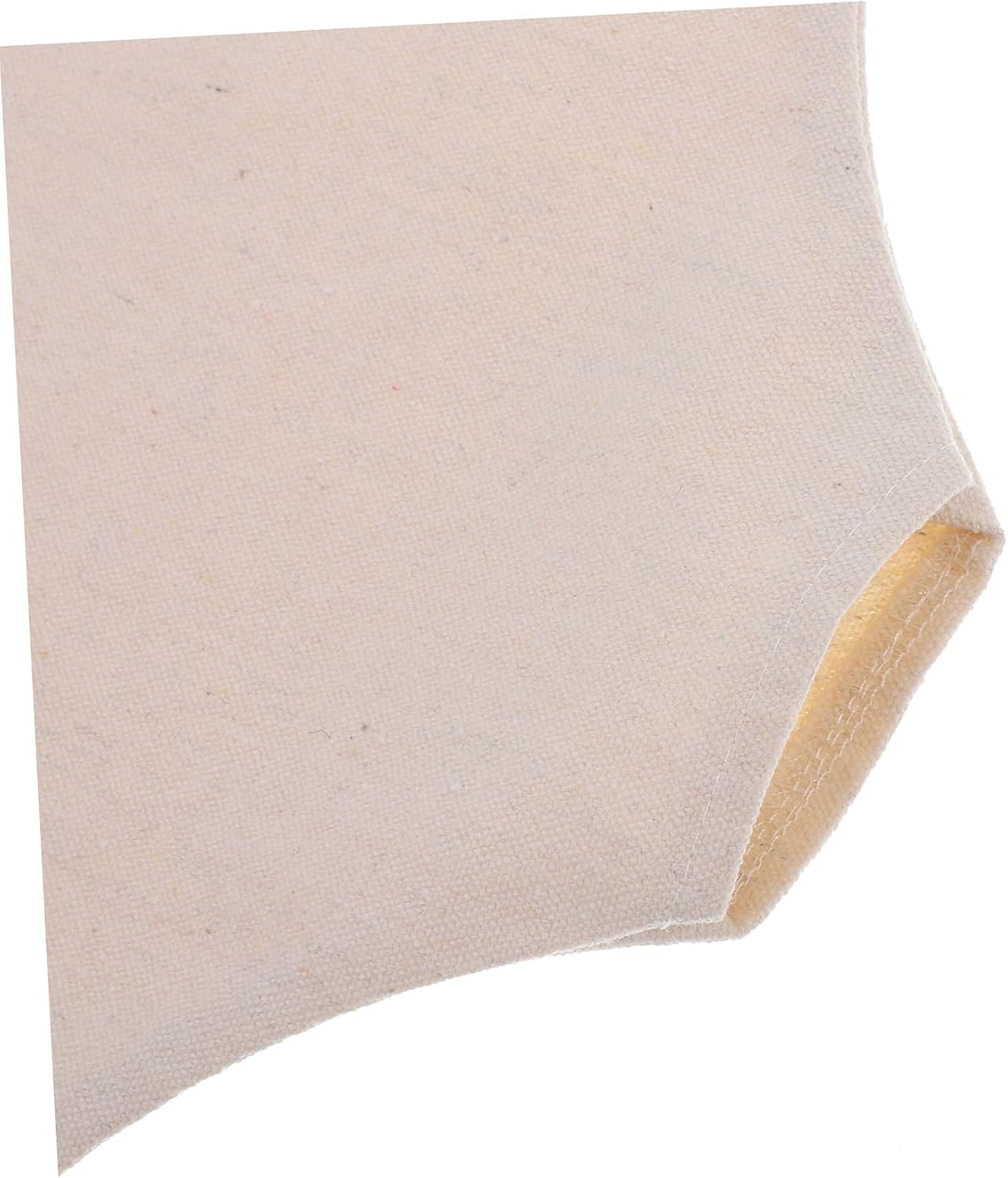 3pcs Linen Cloth Hanger Covers, Beige Anti Slip Dust Protection