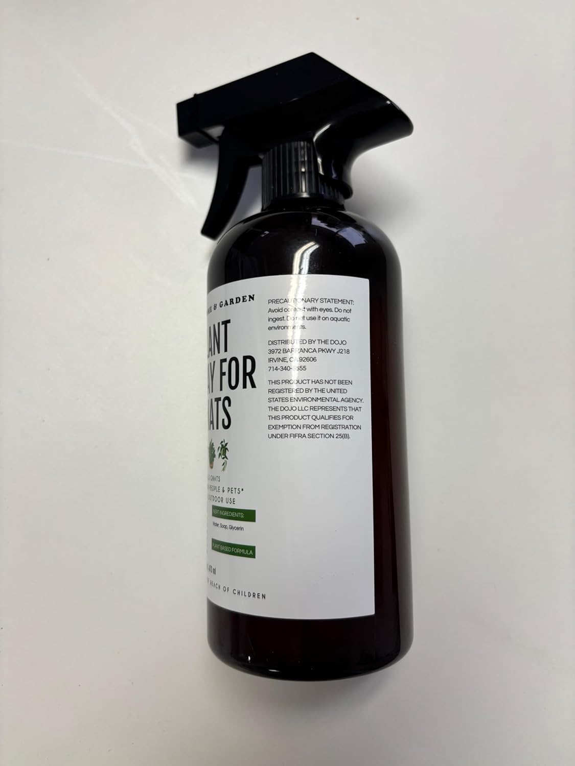 Kate's Garden Plant Spray for Insects & Getting Rid of Gnats. Fungus Gnat Killer & Bug Spray for Indoor Plants (16oz, Pet Safe, Non Toxic) - Image 7