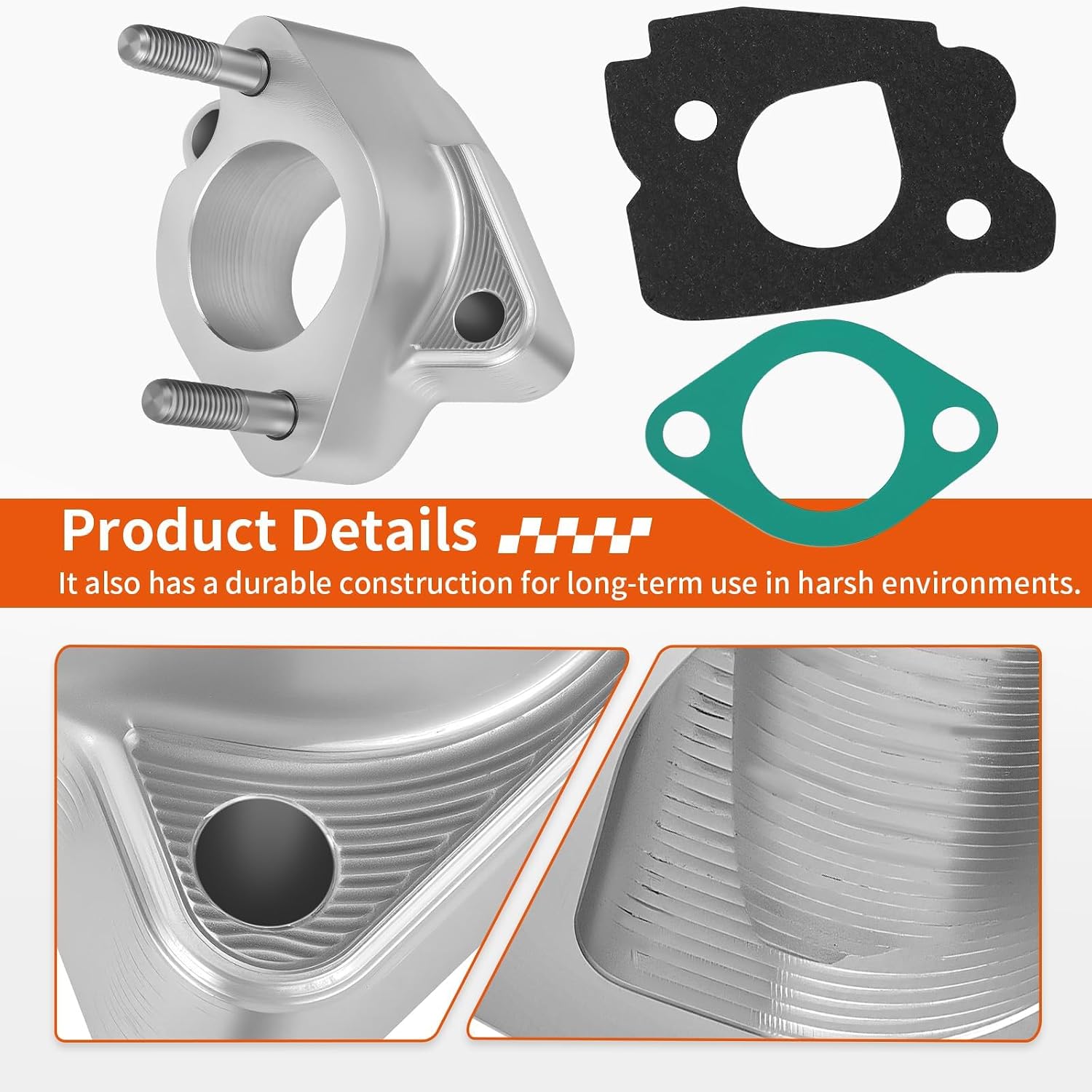 Intake Manifold & Gasket For Yamaha Golf Cart G2A G5A G8A G9A G11A G14A