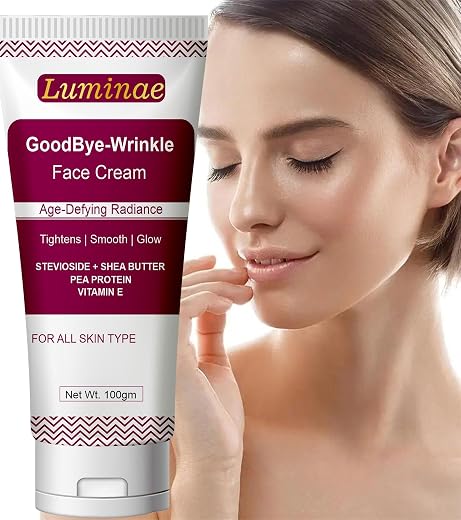 Luminae Anti Wrinkle Face Cream with Retinol | Skin Texture Support for Smooth Skin Appearance | 100 gm