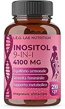 Myo Inositolo e D Chiro Inositolo 210 Compresse 4100mg - Integratore per Supporto Ormonale e Metabolico Donna con Acido Folico, Zinco, Vitamina B6, D3, B12