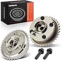 A-Premium VVT Cam Phaser Sprocket Set Intake & Exhaust for Toyota Camry 2010-2012 Highlander RAV4 Sienna Venza Scion tC - 2PC Replaces 13050-36011