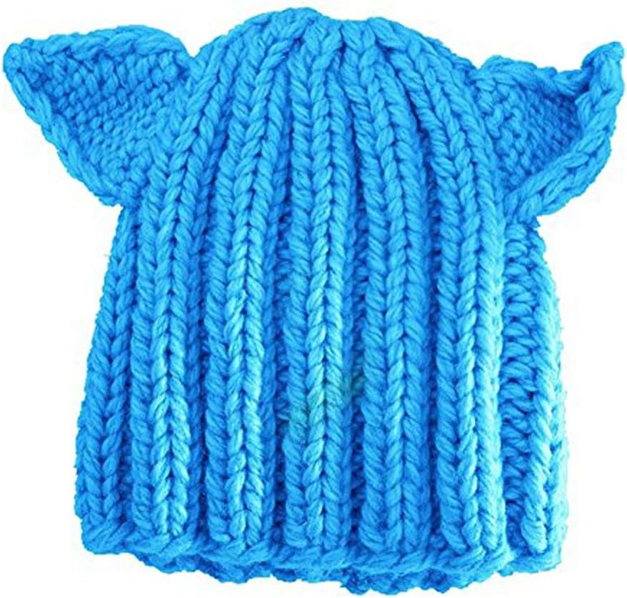 Cartoon Pussy cat Beanie Handmade Knitted Ear hat Gifts