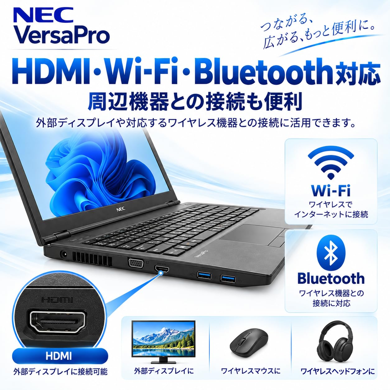 Amazon.co.jp: 【整備済み品】VersaPro VKH 15.6インチ Core i7-8650U