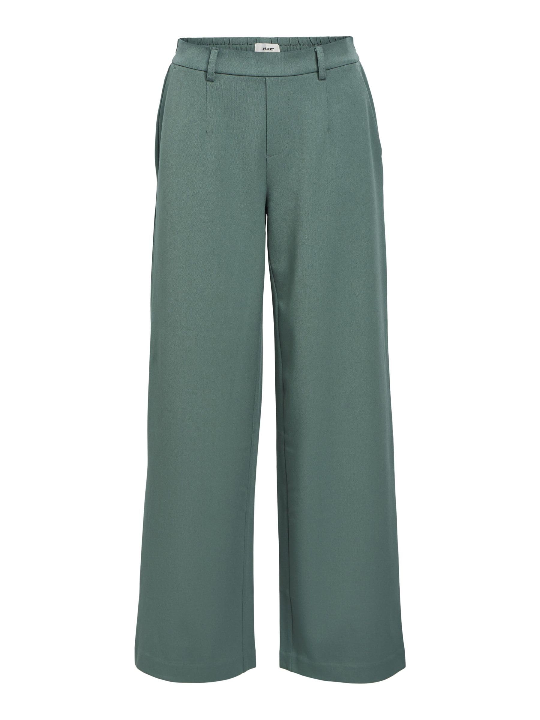Object OBJLISA Noos Wide Trousers, Dark Forest, 10