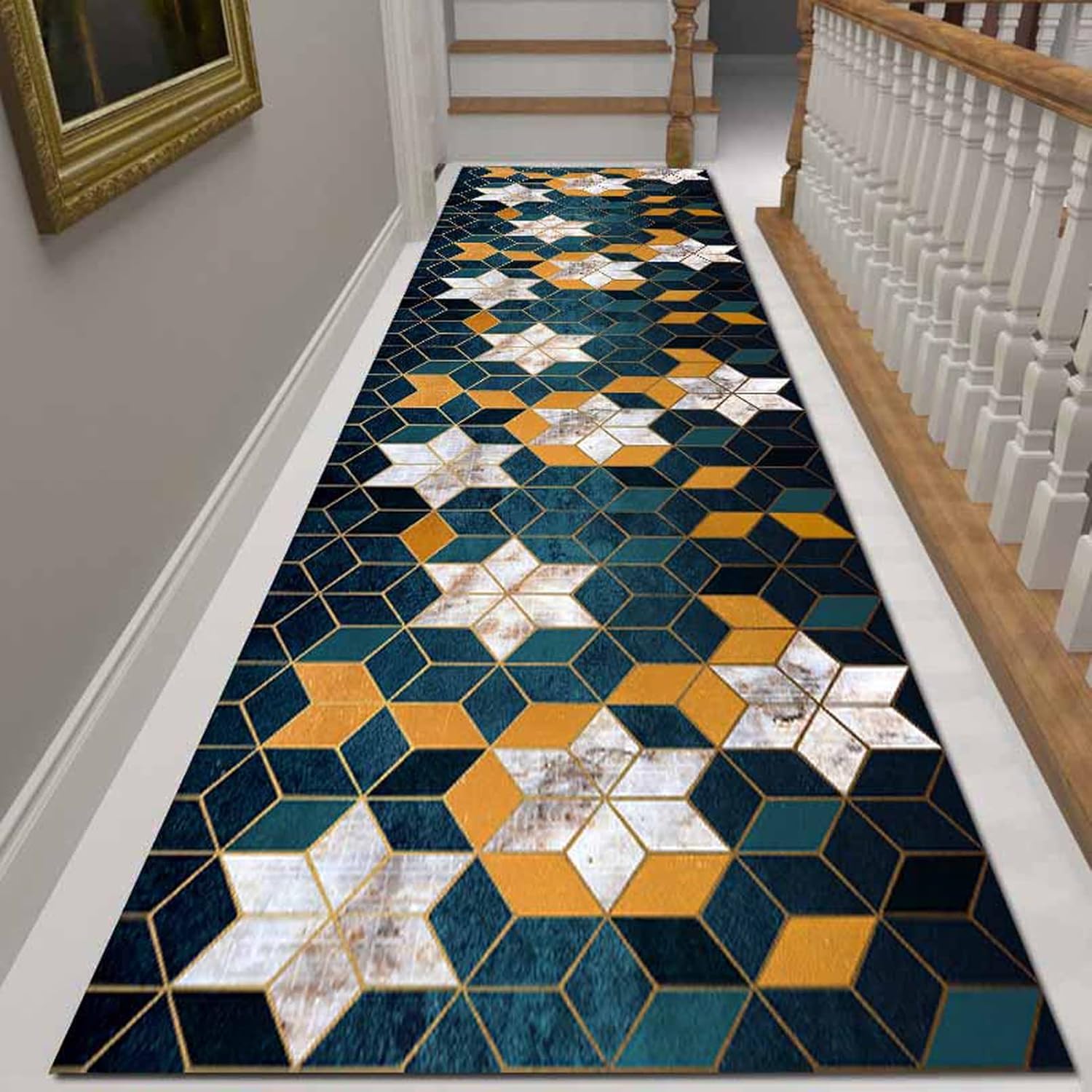 Tapis de couloir extra long pour protéger vos parquets et sols noirs
