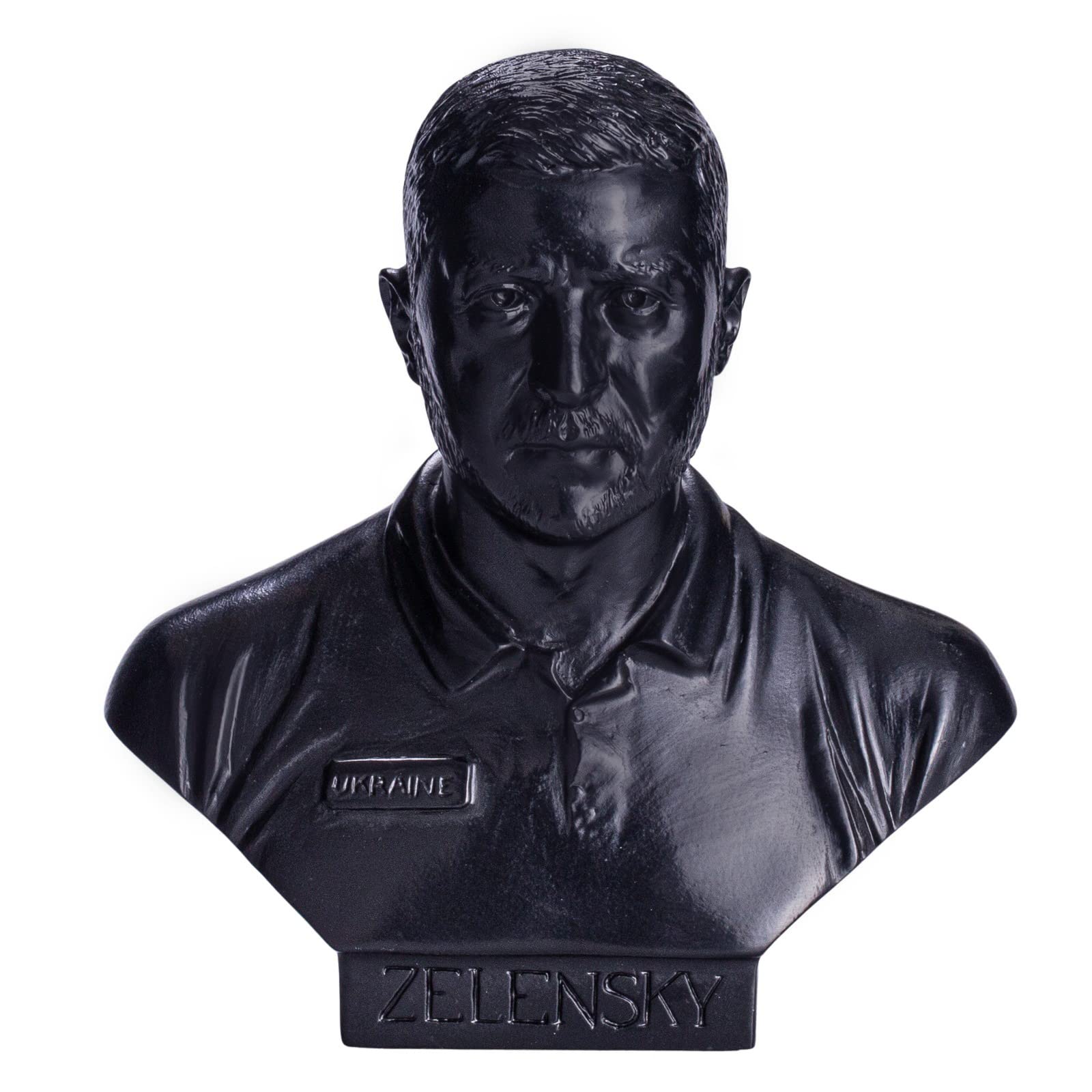 Buste en Pierre du président Volodymyr Zelensky 15 cm