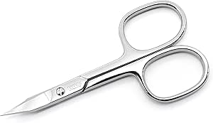 Forbici Per Cuticole, Extra Affilate E Extra Sottili, Forbici Per Cuticole, In Acciaio Inox, Per Manicure E Pedicure, Per Uomo E Donna (forbici Per Unghie, Arrotondate - Foto 4