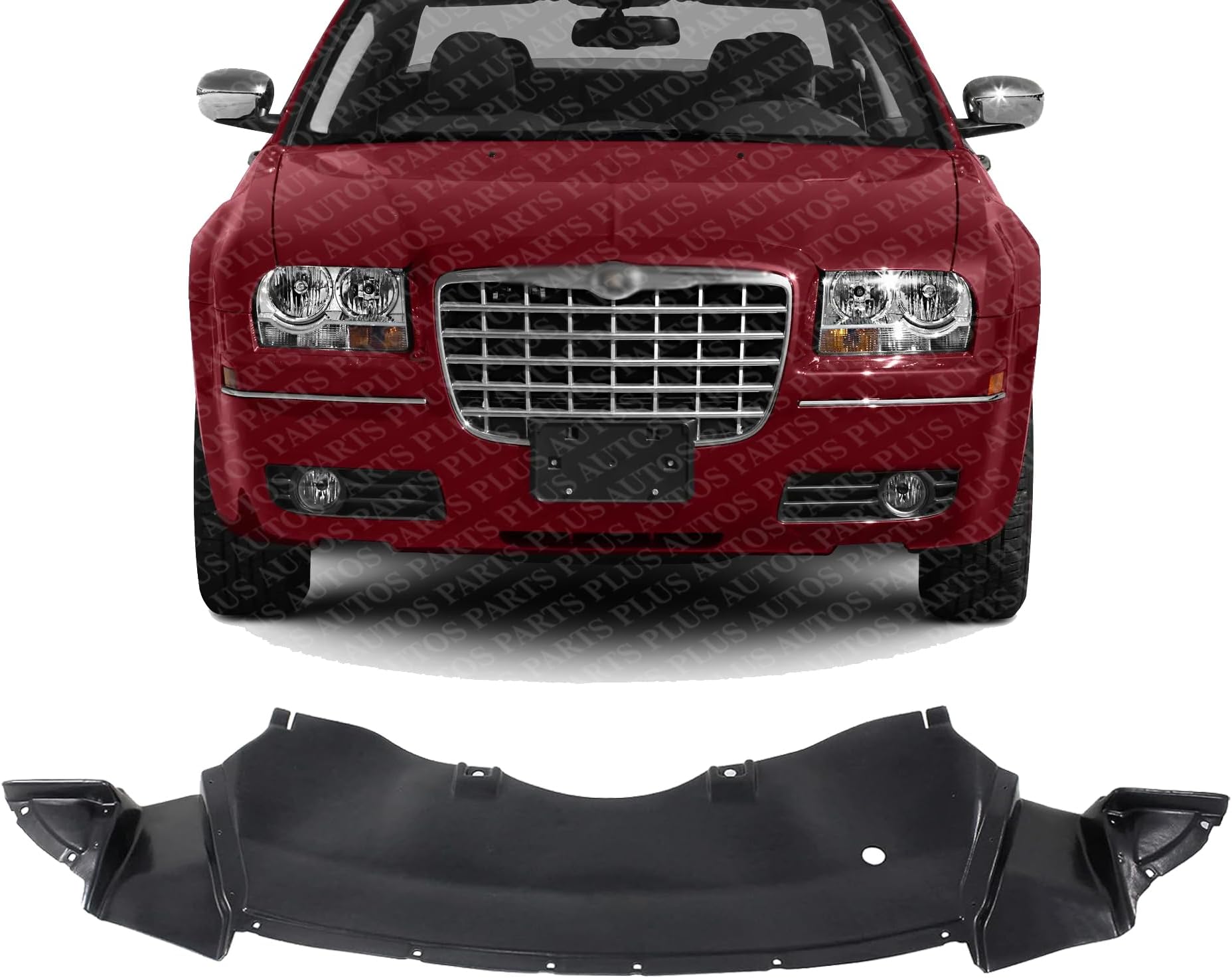 - AUTOS PARTS PLUS Front Engine Splash Shield Under Cover Direct Replacement Compatible with 2005-2008 Dodge Magnum / 2005-2010 Chrysler 300/2006-2010 Charger CH1228100 4806104AE