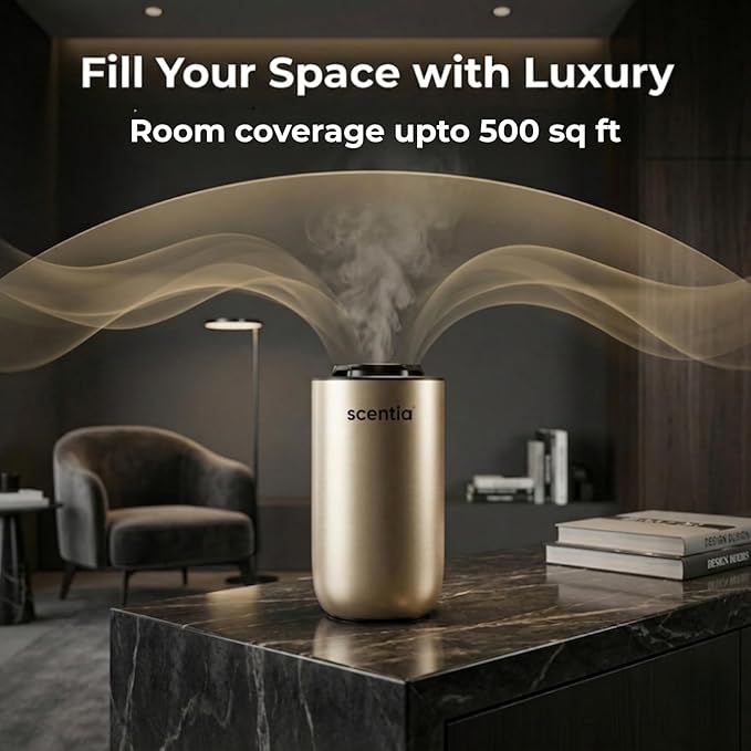 Difusor de Aromas Scentia MiniPod Gold Sin Agua, Ambientador para Auto Inteligente miniatura 8