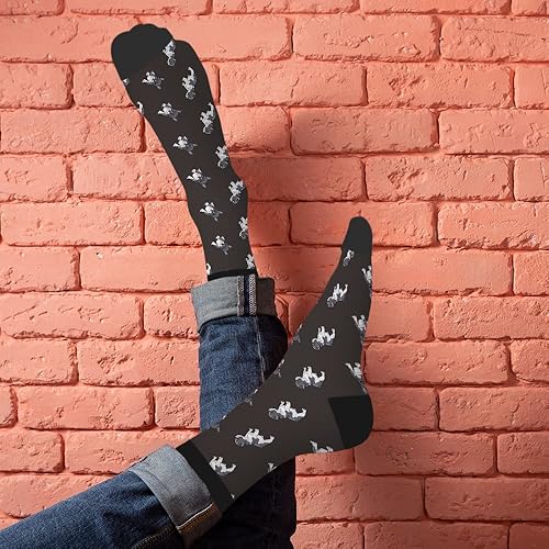 Miniatura 6 de AOYEGO Farm Animals Funny Socks Cute Animals Horse Cow Novelty Casual Crew Socks Contrast Color Design for Women Men Gift
