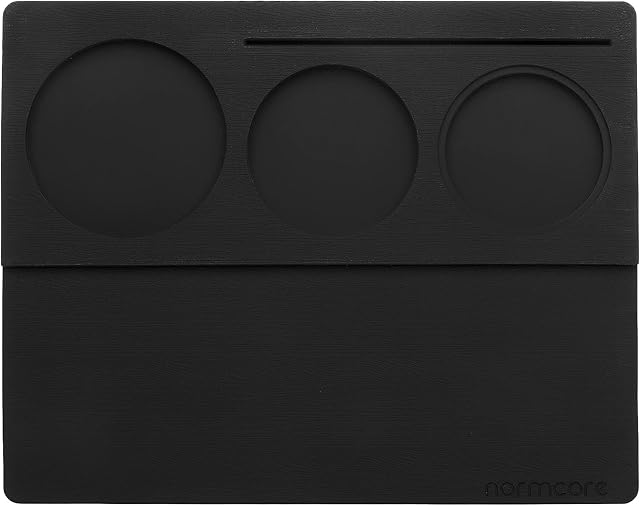 Normcore Espresso Tamping Station I Espresso Tamping Mat I Coffee Tamper Mat I Espresso Accessories Tool for Baristas I Food Grade Non-Slip Silicone I 9.5 Inch x 7.5 Inch