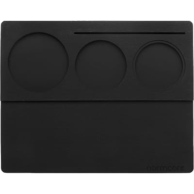 Normcore Espresso Tamping Station, Espresso Tamping Mat, Coffee Tamper Mat, Espresso Accessories Tool for Baristas, Food Grade Non-Slip Silicone, 9.5 Inch x 7.5 Inch