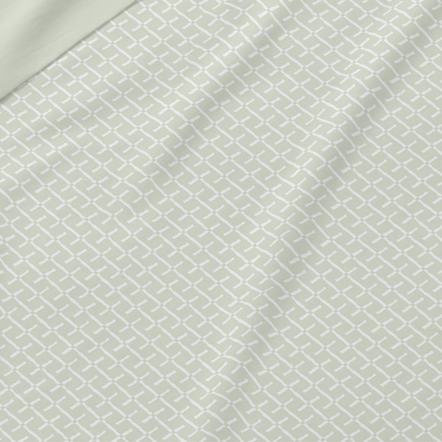 Burrito Blanco | Juego de sábanas | Cama de 180cm. (+Medidas Disponibles) | Diseño 540 | Color Oliva (180x190/200cm.)