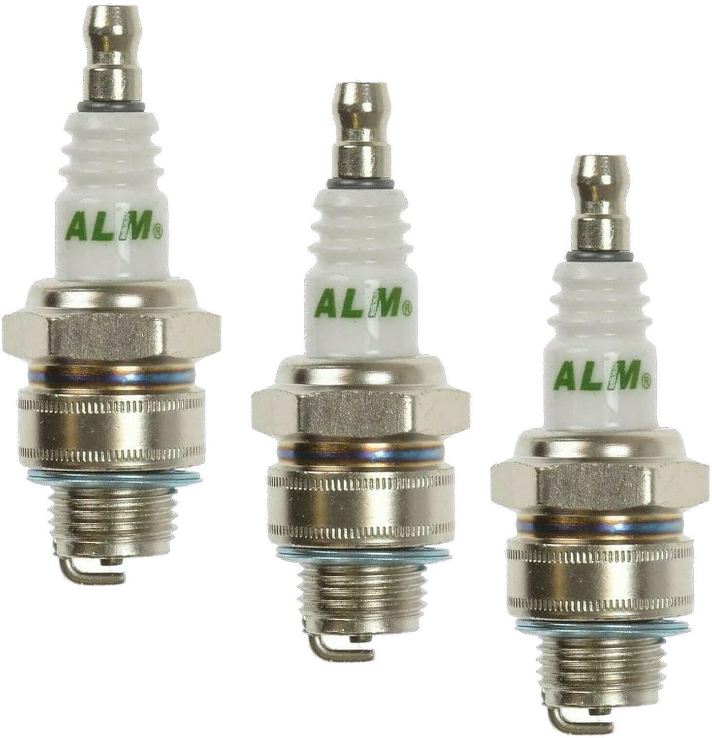 Masterpart 3 x ALM Spark Plug J19LM For 2 & 4 Stroke Petrol Lawnmower