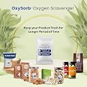 OXYSORB Oxygen Absorbers for Longer Shelflife and Freshness of Food (Pack of 50) Works in Mylar Bags, Mason Jars, and Vacuum Bags with Indicator and Vacuum Packed. (OXYSORB_50CC) gallery image