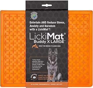 Sponsored Ad - LickiMat X Large Breed Dog Lick Mat, Dog Calmer, Slow Feeder, Anxiety Reliever Alternative to Puzzle Toys, ...