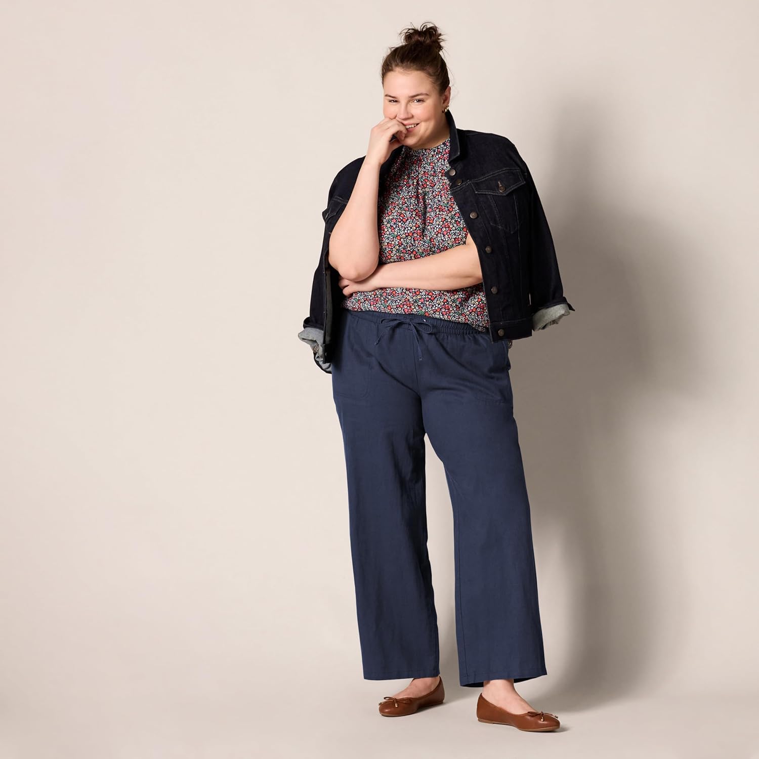 Amazon Essentials Women's Linen Blend Drawstring - Image 7