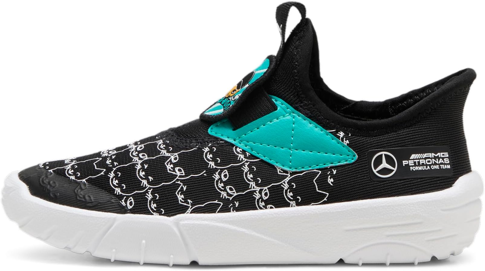 Puma Unisex-Child Mercedes Amg Petronas Slip on Shoes